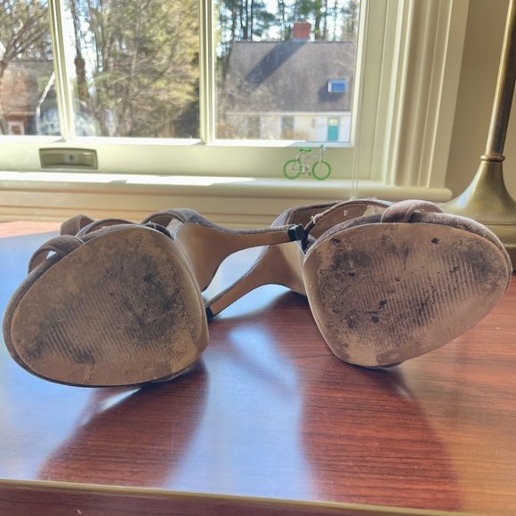 Steve Madden Velvet Strap Stiletto Heels - Size 8.5 - Picture 6 of 7